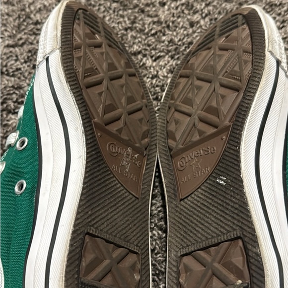 Converse Emerald High-Tops with White Accents - Picture 6 of 6